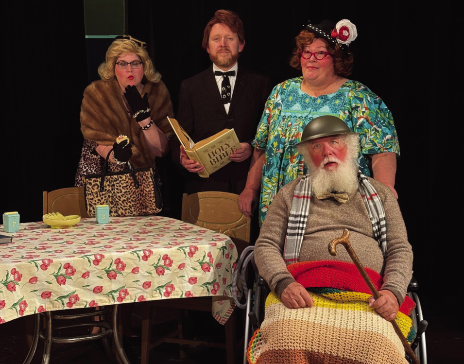 The cast of Dearly Departed make departure hysterical at the Watonga Community Theatre May 31-June 2