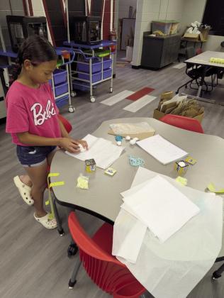 3rd and 4th Grade STEM Camp. Learning and Growing.