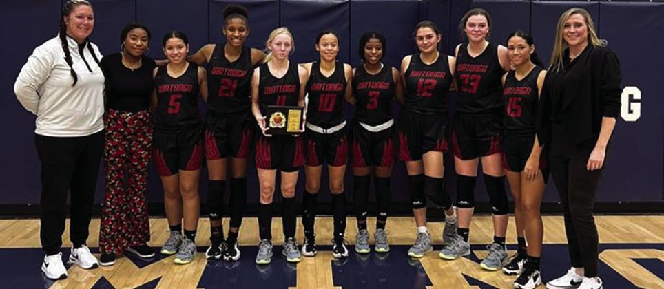 The Watonga Lady Eagles were at the Minco Classic over the weekend. Coach Lauren Campos had this to say about the tournament and the outcome; “ Negative: We lost. Positive: we outscored them in 3/4 quarters, and we were runner up in a very tough Minco tournament! I’m proud of what we accomplished; we have lots of great things to build on. Love you girls! Keep battling!” Photos provided by Watonga Schools