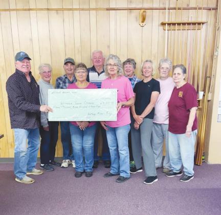 Watonga Masons Donate to Senior Citizens Center