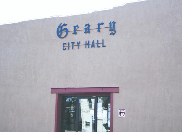 Security cameras at Geary City Hall caught a fight between an employee and the wife of another employee.