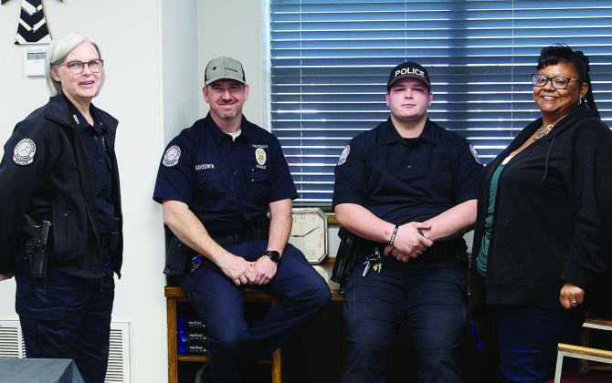 The Watonga Police Department completed its move into the former city hall space in April. The department celebrated with an open house and coffee social