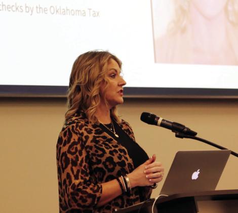 Blaine County Tax Assessor Misty Kitson was one of many elected officials who spoke Thursday to high school seniors at the TB and Elva Ferguson Good Government Symposium. The speakers explained what their job is, how they decided to run and how it impacts the community.