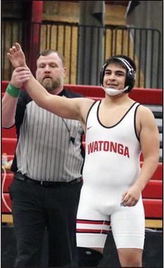 Ernesto Duenez, wrestling in the 190 pound class, was named to the All Conference Team and Small West All State