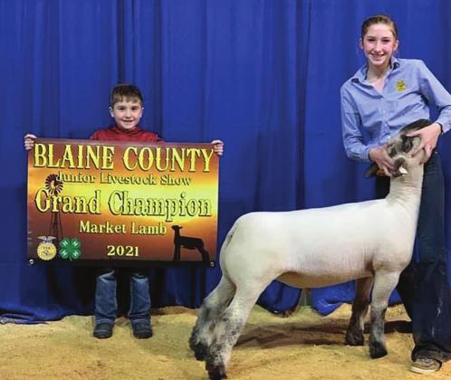 Coleman Sisters Win Big at Blaine County Stock Show