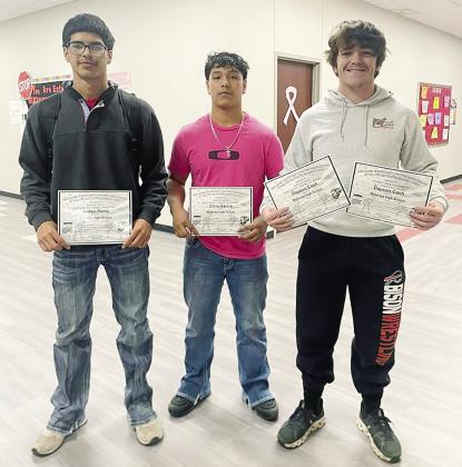 Grapplers Honored