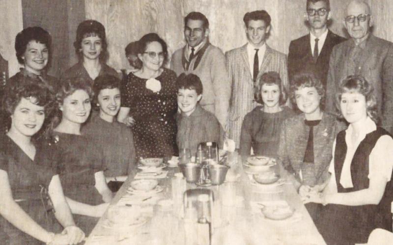 1961 Senior Class Play Cast