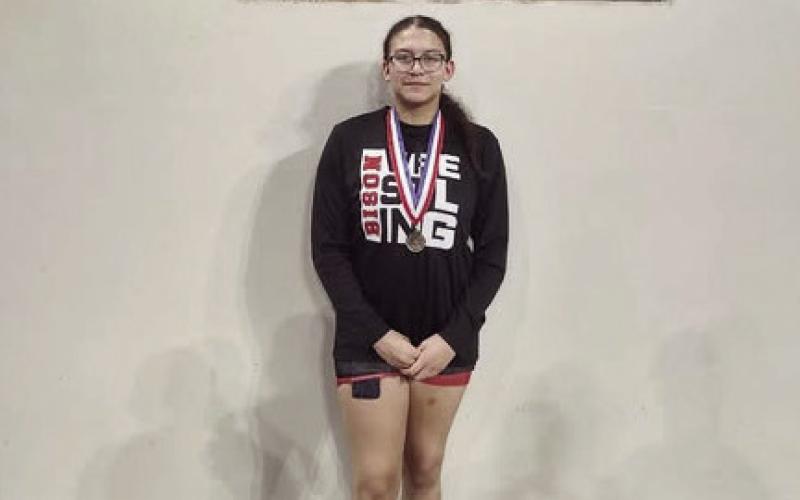 (BELOW) Three Bison were named honorable mention in the WV Conference: Tonya Olsen, Rylan Peralta and Braylon McKee. Congratulations.