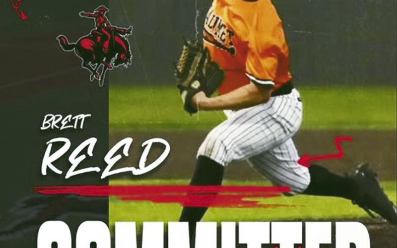 (ABOVE) Brett Reed has committed to play baseball at Northwestern Oklahoma University at Alva. Congratulations on becoming a Ranger! (ABOVE RIGHT) The first meeting of the cross country team was held