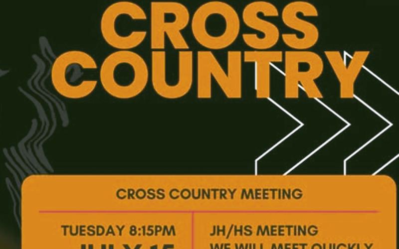 Tuesday evening with interested students advised to bring running shoes. Hopefully, it will be as successful a season as last year.