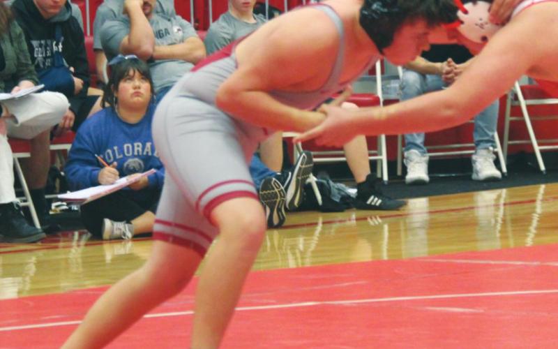 Watonga senior 220-pound varsity wrestler Ethan Henderson. Andrew Salmi | Watonga Republican