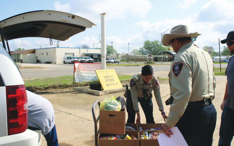 First Responders Make Special Deliveries to Senior Citizens