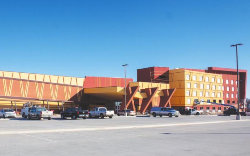 The Lucky Star Casino opens Thursday with a special Tribal Night, and then to the general pubic on Friday. (Photo by Hector Lucas)