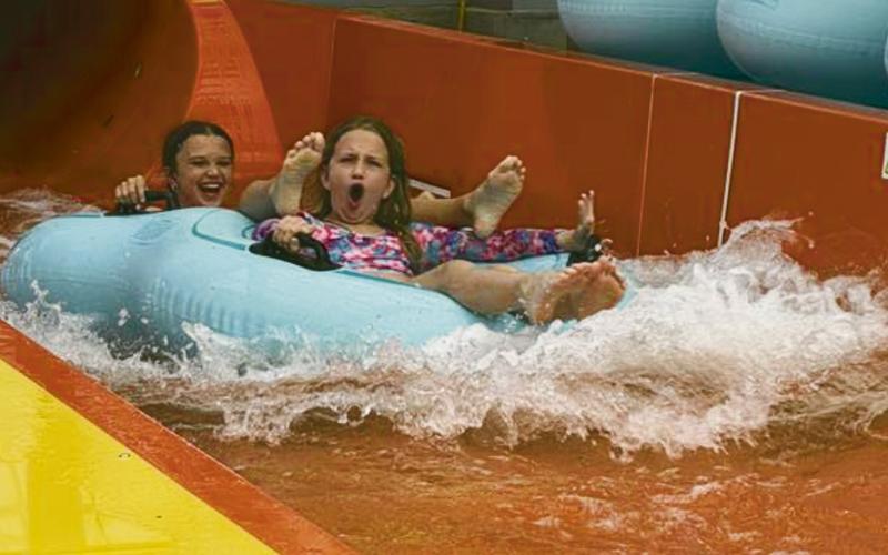 (ABOVE RIGHT) 81 Watonga Middle School students went to the Clinton Water Zoo today for the end-of-year incentive trip they earned..