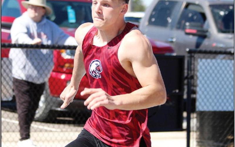 Scorching the Track at Okeene Meet