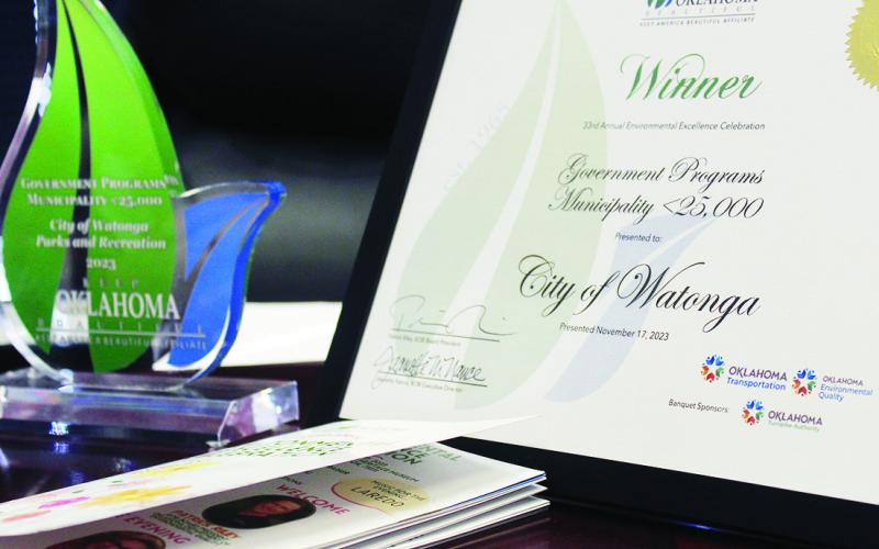 Watonga Wins KOB Award