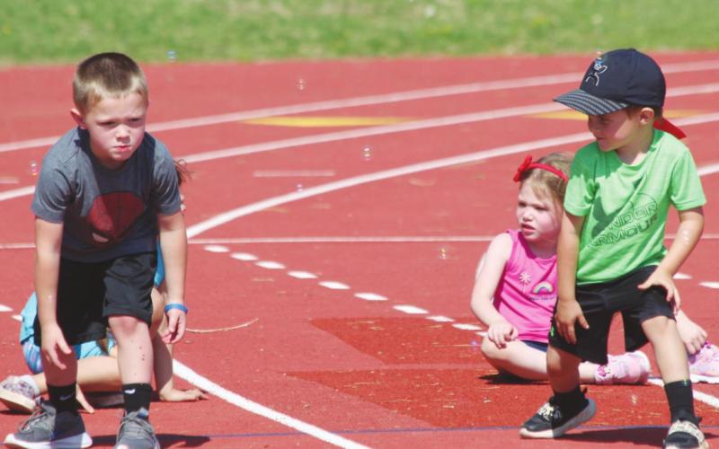 Watonga Elementary Participates in Track Meet
