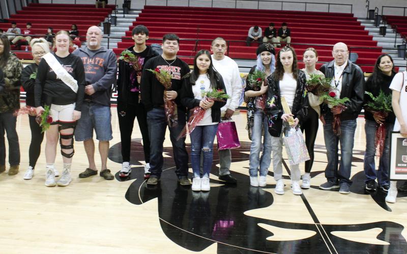 Bison Seniors Honored