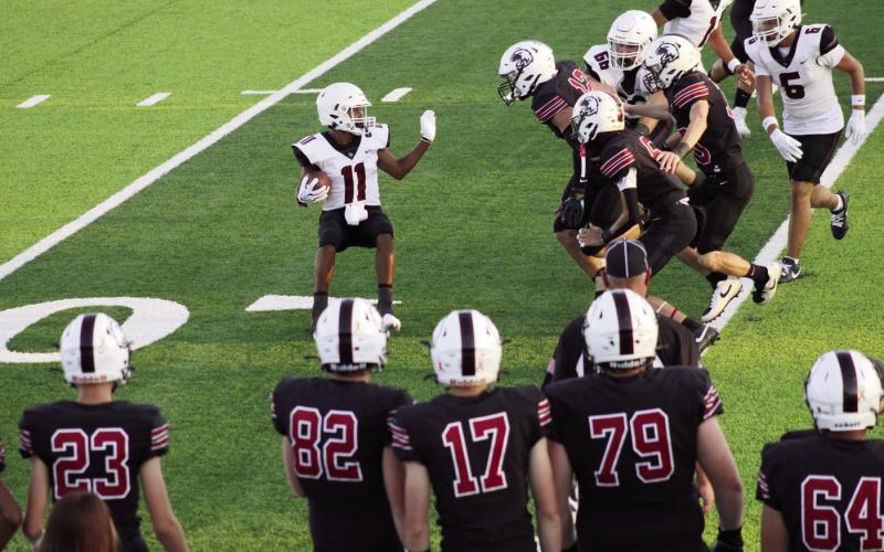 Eagles Hold Blackwell Maroons for a 7-0 Win
