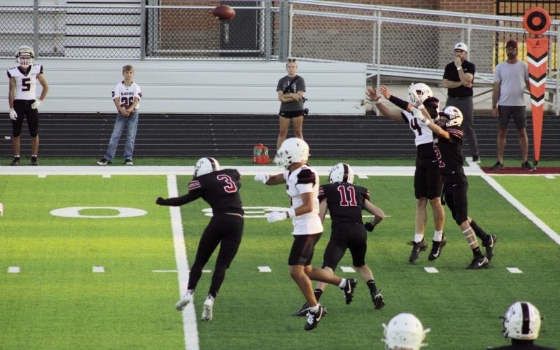 Eagles Hold Blackwell Maroons for a 7-0 Win