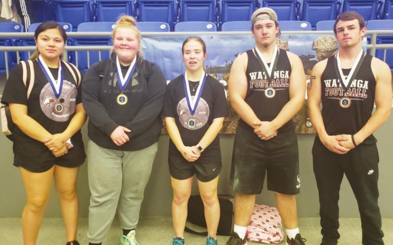 Eagles’ HS Powerlifting Has Several Placers at Bridge Creek Tournament