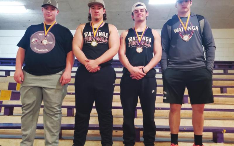 Eagles’ HS Powerlifting Has Several Placers at Bridge Creek Tournament