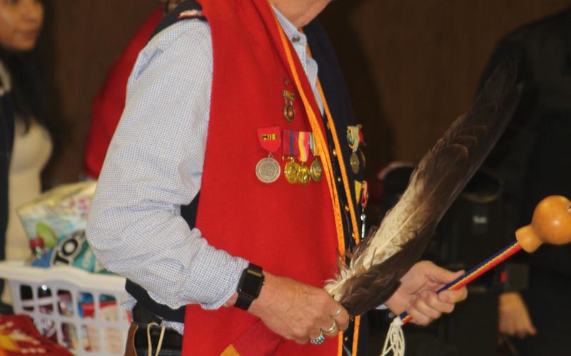Harvey Pratt, C&amp;A tribal member and artist