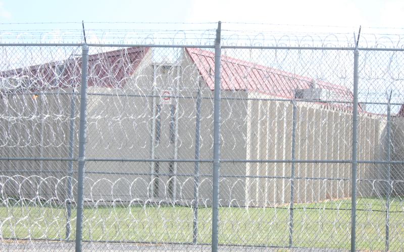 This recent photo shows new razor wire at Diamondback Correctional Facility, one of many upgrades seen by residents this year.