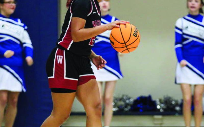 Lady Eagles at Cordell Tournament