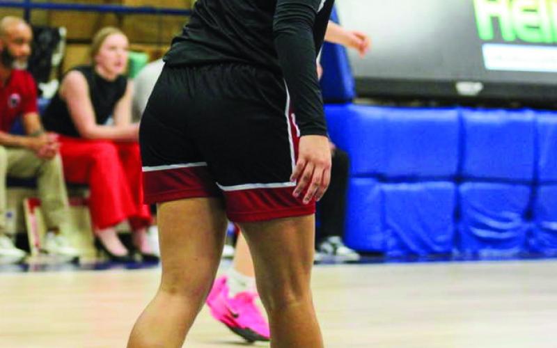 Lady Eagles at Cordell Tournament