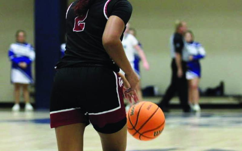 Lady Eagles at Cordell Tournament