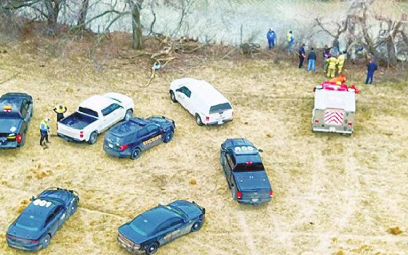 Authorities and search and rescue groups during the search for Stephen Courtney. (Photo provided by Blaine County Sheriff's Office)