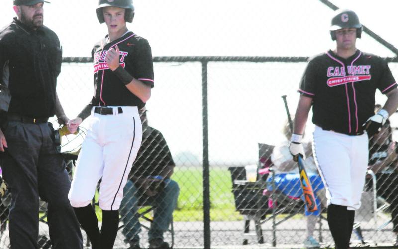 Calumet Takes Waynoka in District Double Header