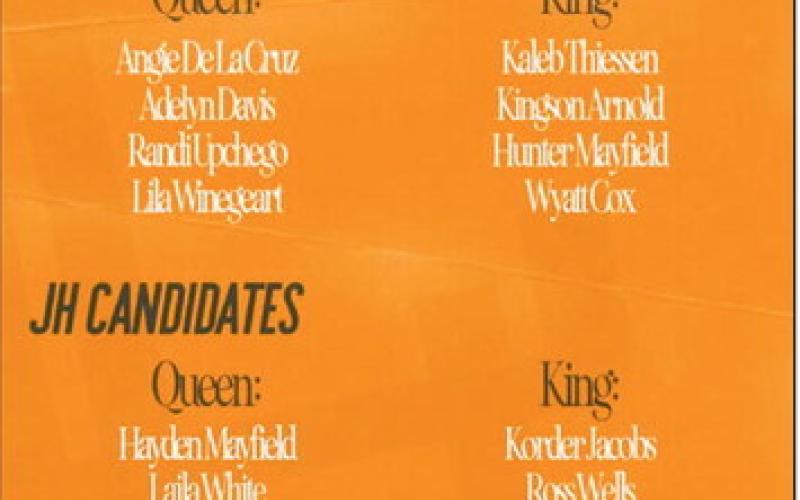 (ABOVE) Homecoming hits early this year: November 7. Don’t miss the games, the celebration, and your 2024–25 King &amp;amp; Queen candidates. Let’s fill the stands and show that Chieftain spirit