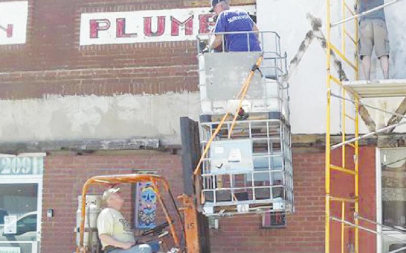 The Beauty Underneath: Main Street Watonga Gets a Facelift