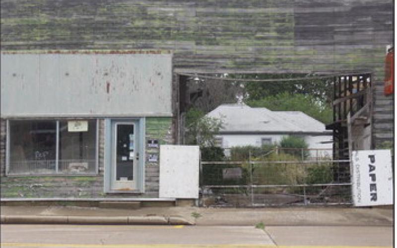 Some residents hope an ICE detention center in Blaine County will improve the town and allow it to improve its looks and infrastructure. Even though the old lumber yard on Noble is long gone (ABOVE) the location remains an empty lot.