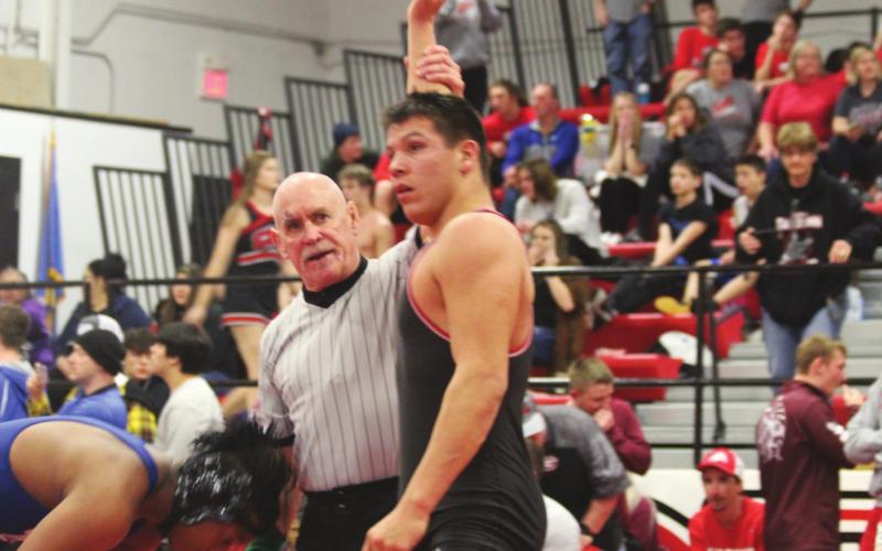 Bison Varsity Wrestling Senior Shout Outs: Landon Holt &amp; Estephon Martinez