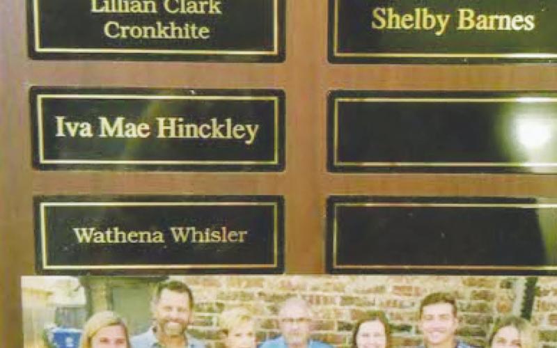 Iva Mae Hinckley Recognized