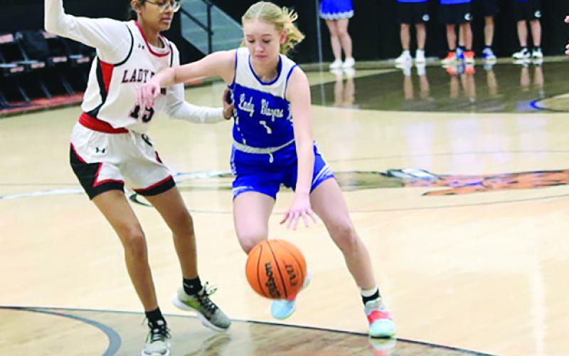 Lady Bison Battle in Regionals