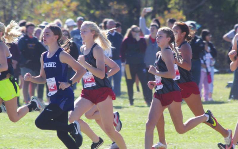 Lady Eagles 3rd at State Cross Country Meet