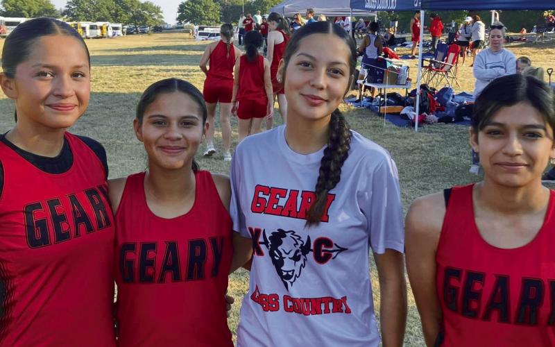 31 Geary Runners at Watonga Invitational