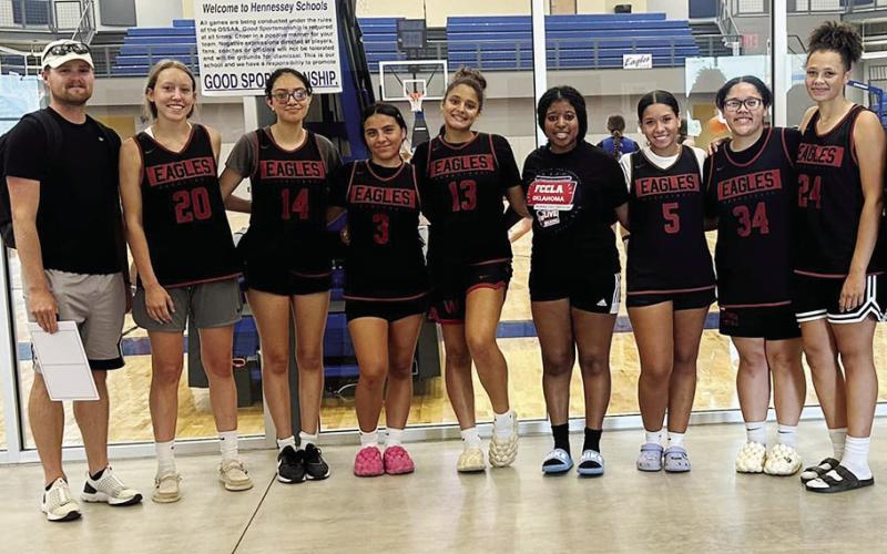 Lady Eagles Training Hard for Upcoming Season