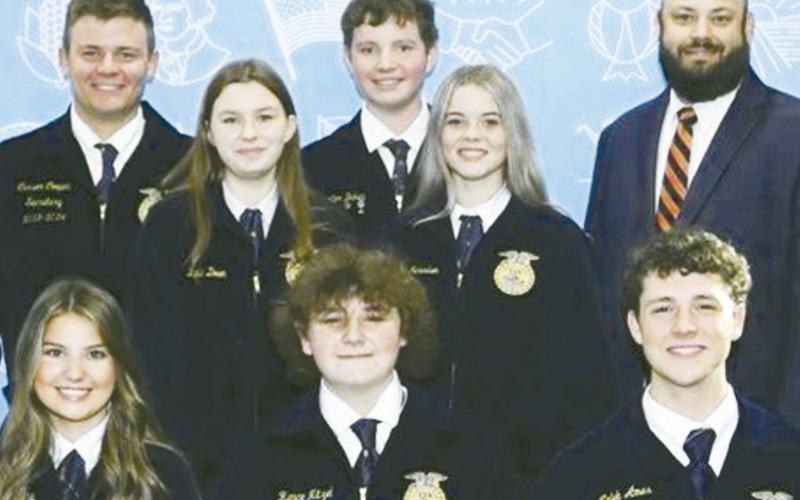 FFA Officers Attend Leadership Conference