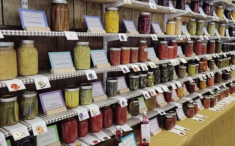Home canned goods are just a few of the items that may be entered into the Blaine County Fair Aug. 1719 at the Fairgrounds. Photo from Penn State University