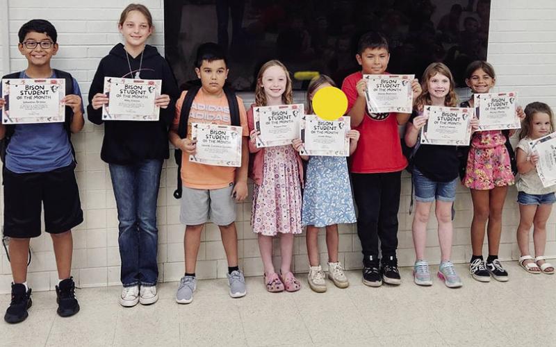 Congratulations to our Geary Elementary August Students of the Month Emma Flinn, Brooklyn Scott-Albiston, Mazelyn Mooney, Emery Coleman, Damian Beartrack, E P., Aspynn Flinn, Lilliana Albiston, Naomi Arinwine, Eduardo Contrareas-Gonzalez, Abby Stecker, Sebastian Briseno.