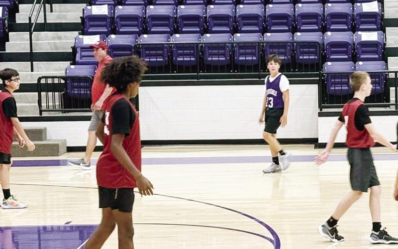 Middle School Players Kick off Summer with Basketball Camp at Hydro