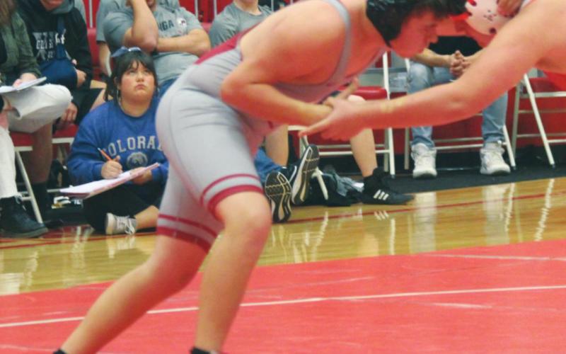 Watonga senior 220-pound varsity wrestler Ethan Henderson. Andrew Salmi | Watonga Republican