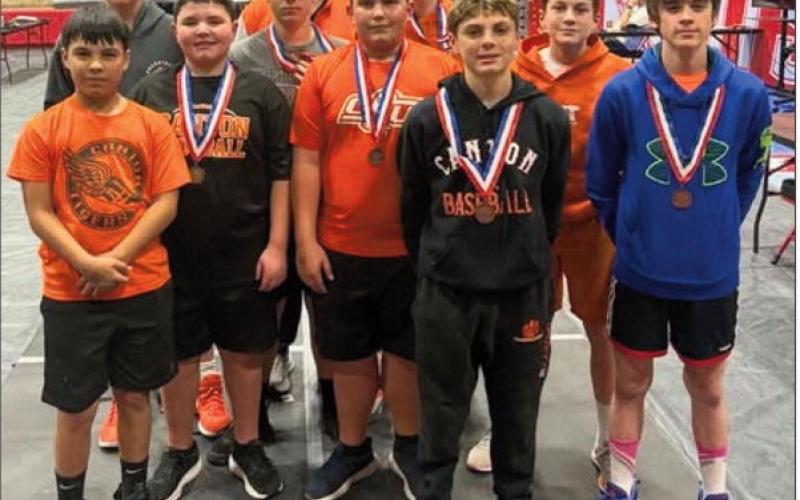 Congratulations to the Canton junior high Powerlifting team. Six of our nine lifters qualified for state today at the Regional Powerlifting Meet.