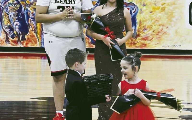 Basketball Homecoming Court