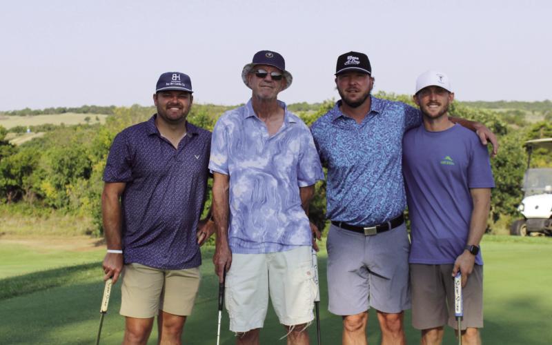2nd A Flight Winner- Darren Green (2nd from Left)